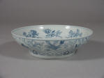 光緒 A Blue & White Guangxu Ogee Bowl with Decoration of the Bajixiang