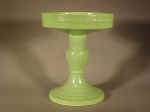 A Guangxu Lime Green Lampstand